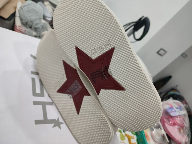 Stivali ASH bianchi taglia 37