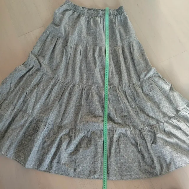 Falda larga  verano Zara.