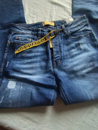 Pantalón DSQUARED2 Azul
