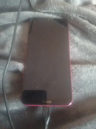 Smartphone Huawei nero/rosa