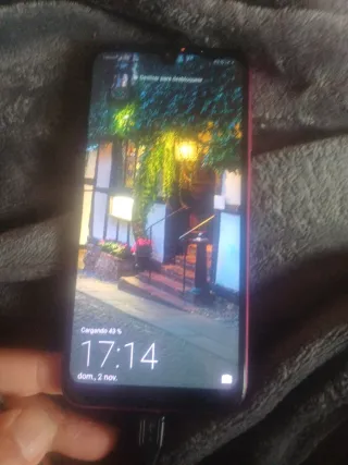 Smartphone Huawei nero/rosa