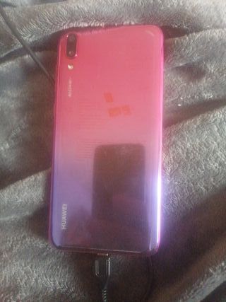 Smartphone Huawei nero/rosa