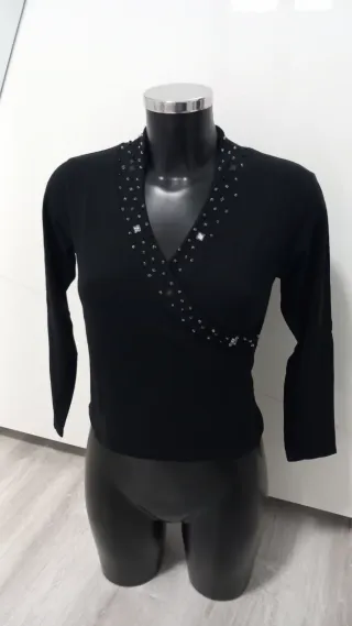 Maglia manica lunga Excup donna nera