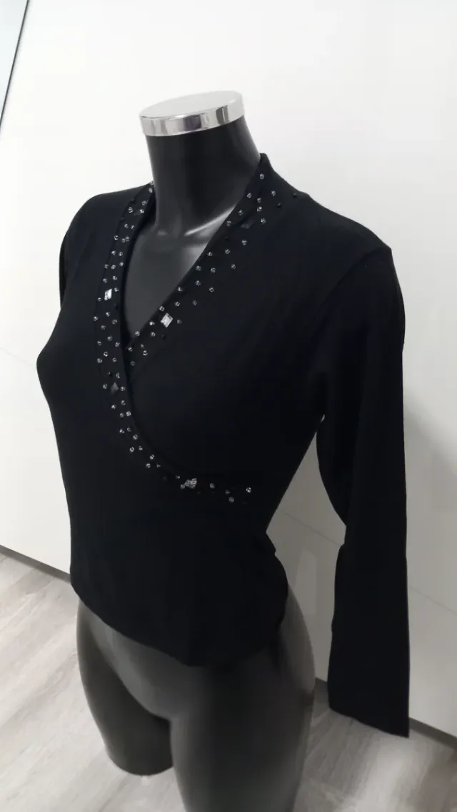 Maglia manica lunga Excup donna nera