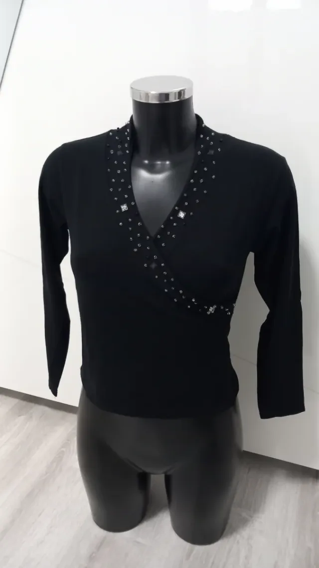 Maglia manica lunga Excup donna nera