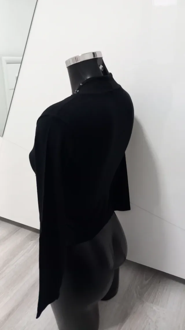 Maglia manica lunga Excup donna nera