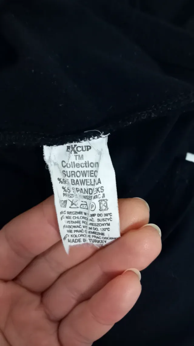 Maglia manica lunga Excup donna nera