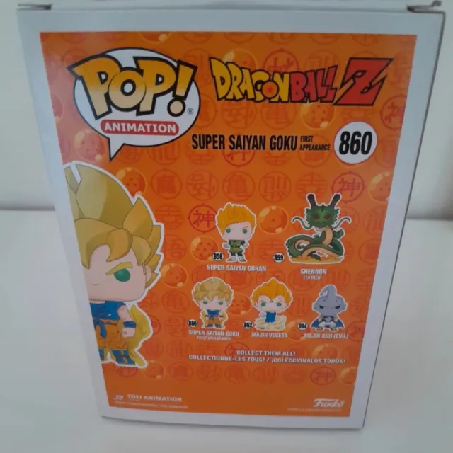 Funko Pop! Dragon Ball Z Super Saiyan Goku 860