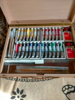 Set Pintura Óleo/Acrílico Maimer