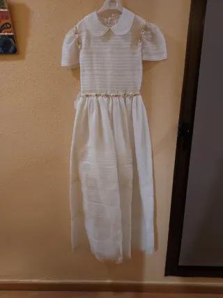 Vestido de comunión para niña