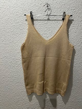 Jersey tirantes beige