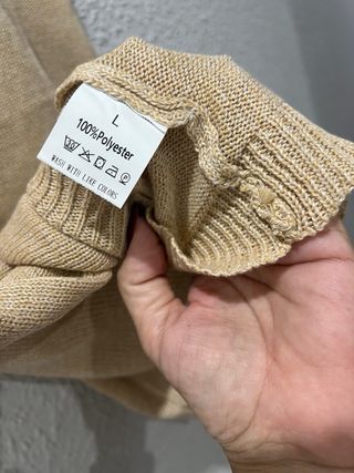 Jersey tirantes beige