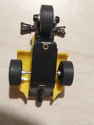 Moto 3 ruote gialla anni '80