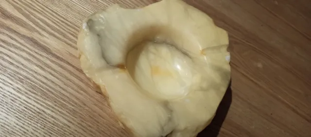 Posacenere in alabastro, scavato a mano