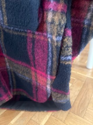 Sobrecamisa Zara cuadros oversize