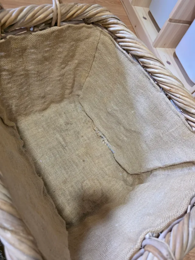 Cesta trenzado tradicional