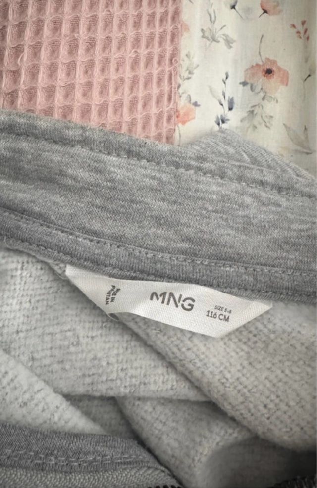 Sudadera niño 5-6 años Mango Gris