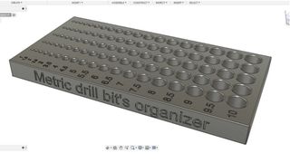 Soporte para mesa para brocas del numero 1 al 10