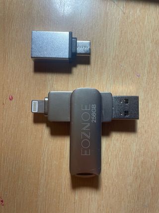 Pendrive EOZNOE 256GB Dual iOS & PC