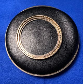 Bisel y Anillo Reloj Negro y Dorado