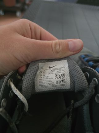 Zapatillas Nike Air Max Tavas Gris Azul