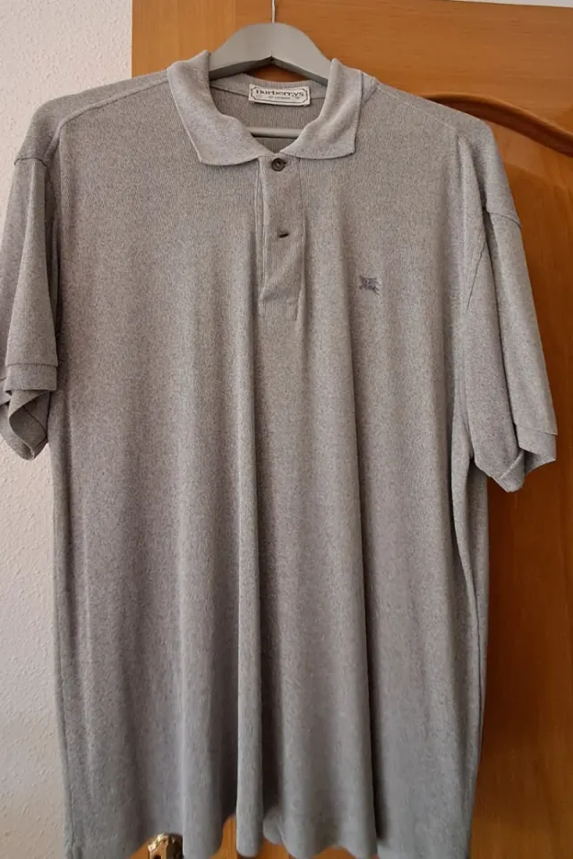 Polo Burberry gris de hombre