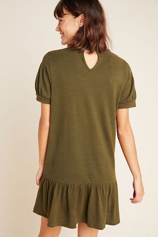 Vestido verde caqui de Anthropologie , talla XS