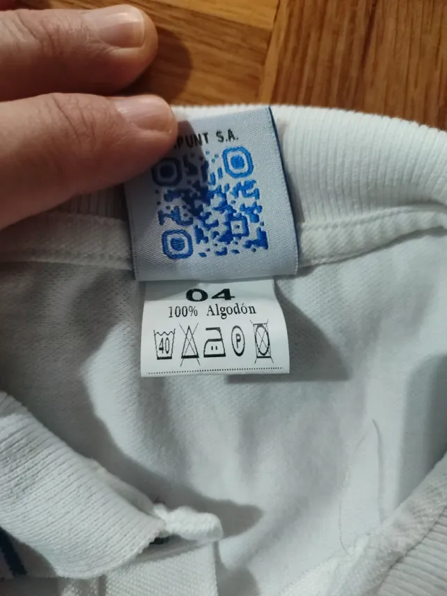 Camiseta Colegio Jesús María Talla 4