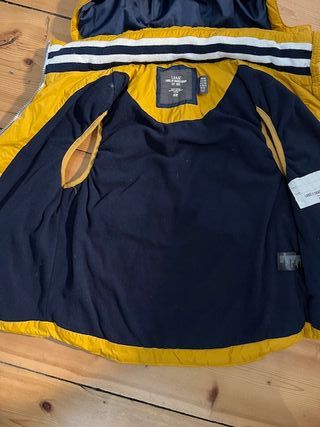 Piumino senza maniche H M giallo ocra. 11-12 anni