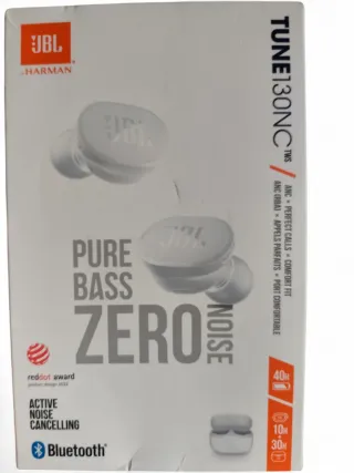 Auriculares JBL TUNE130NC TWS Blancos