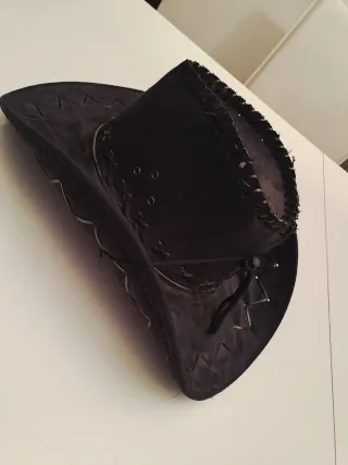 Cappello cowboy nero
