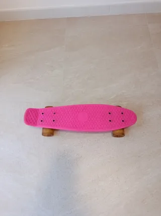 Monopatín rosa niña