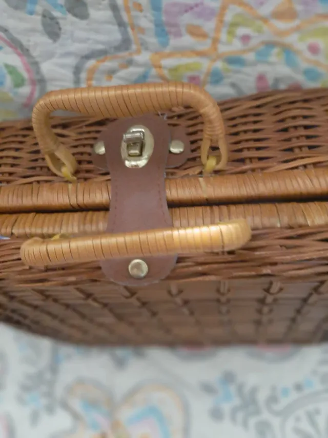 Cesta Picnic Infantil Azul