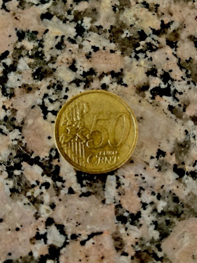 Moneda 50 céntimos colección 2000