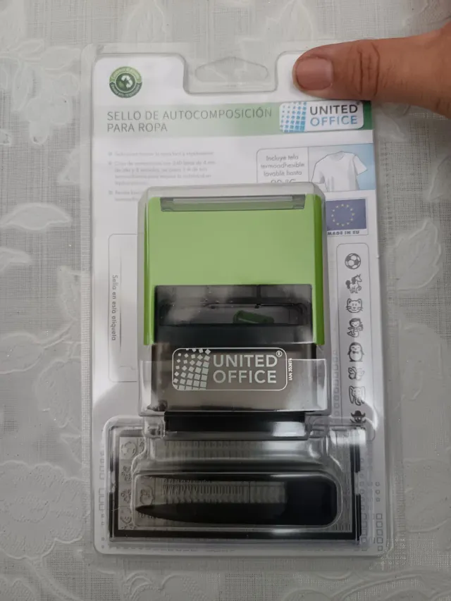 Sello de Autocomposición para Ropa