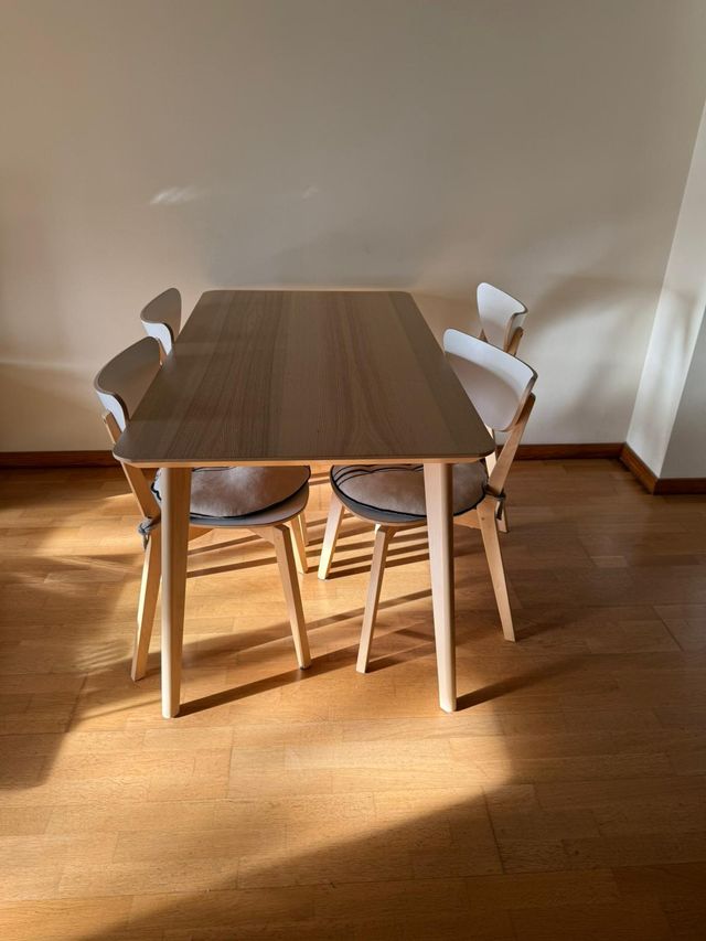 Mesa IKEA LISABO 140x78cm