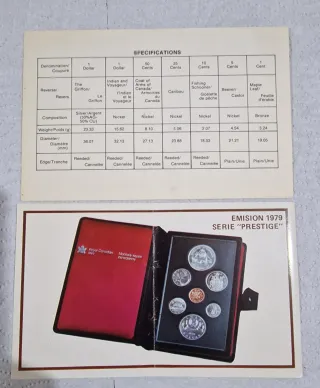 Vendo una spettacolare custodia per monete canadesi