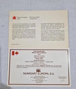 Vendo una spettacolare custodia per monete canadesi