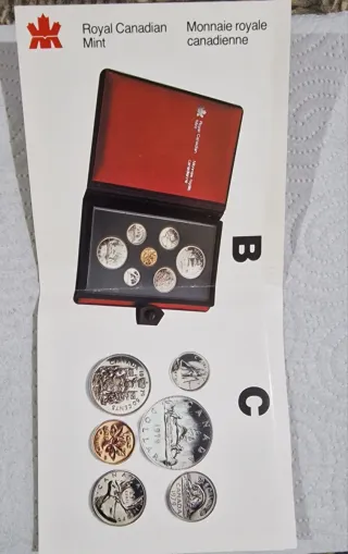 Vendo una spettacolare custodia per monete canadesi