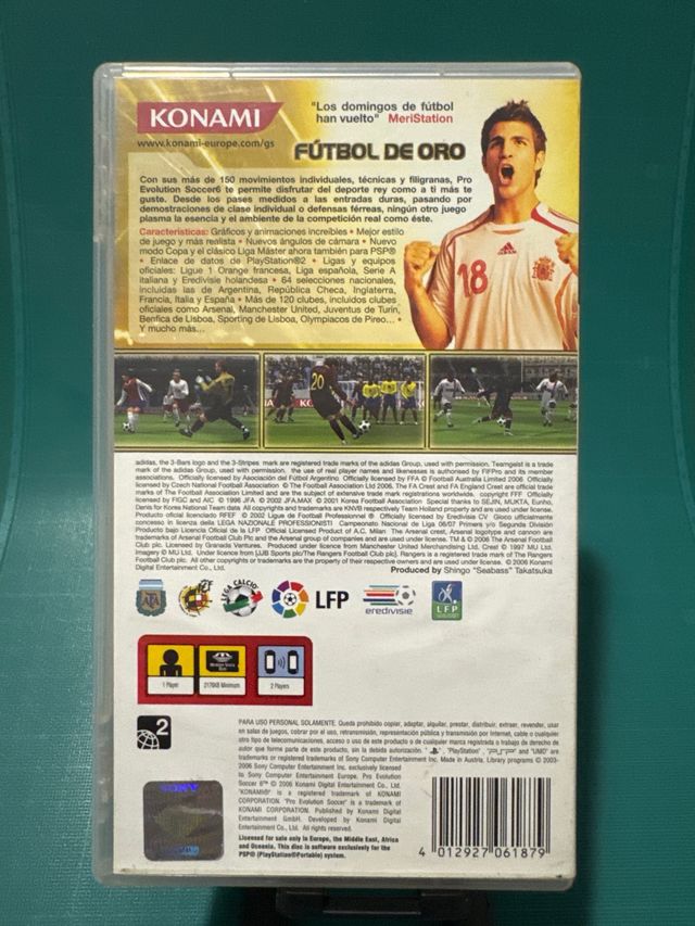 PES 6 PSP Pro Evolution Soccer