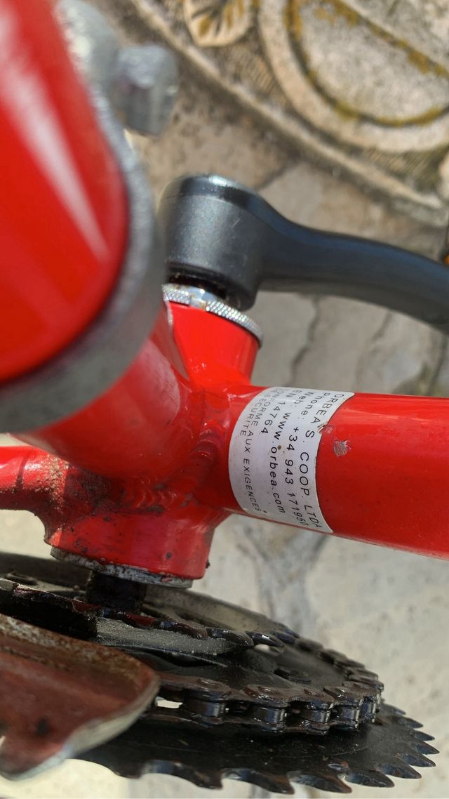 Bicicleta Orbea MX 24 Roja