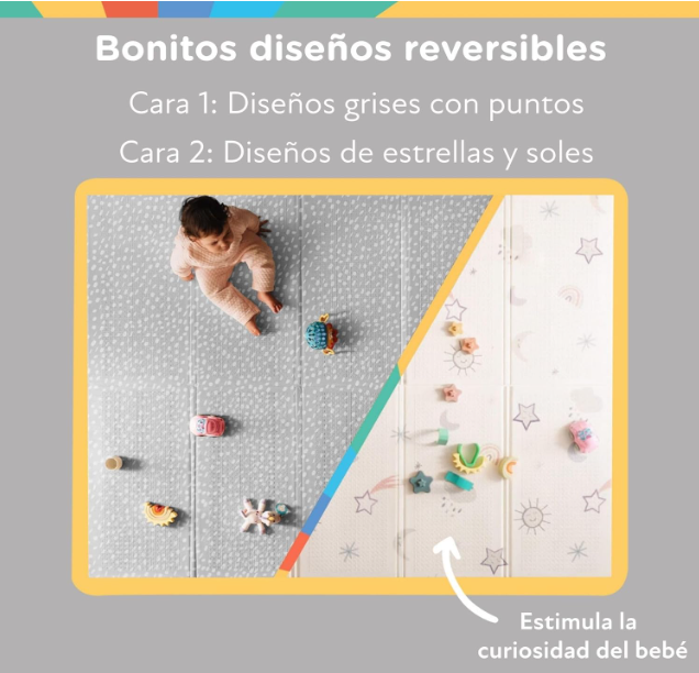 Alfombra de juegos Nuby XL 150x200 cm