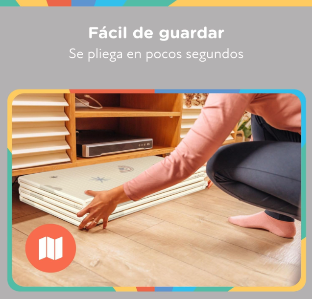 Alfombra de juegos Nuby XL 150x200 cm