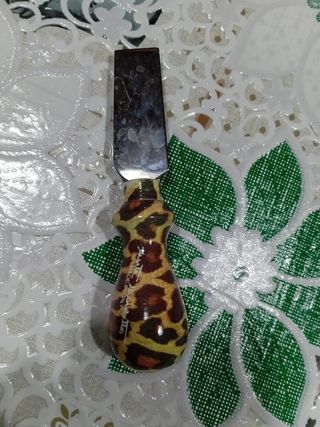 Set Utensili Cucina Vintage Manico Leopardato