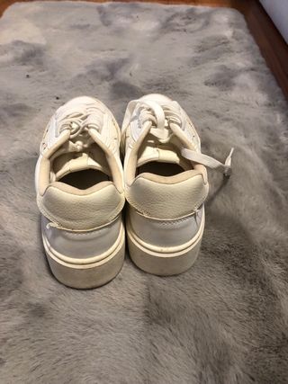 Zapatillas Bershka Talla 38 Blancas