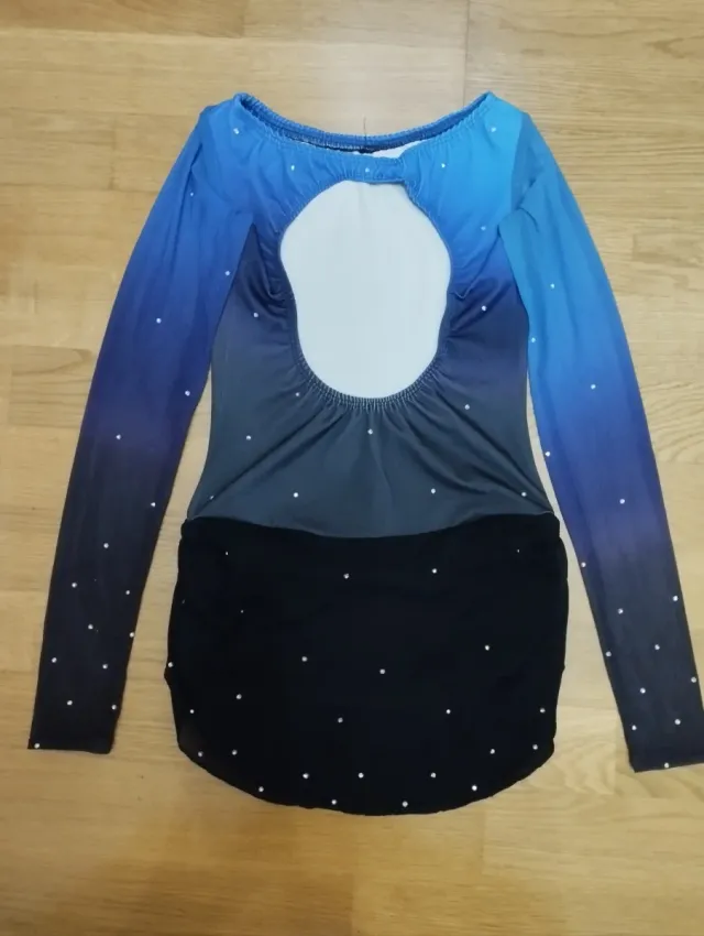 Maillot patinaje artístico. Talla 14