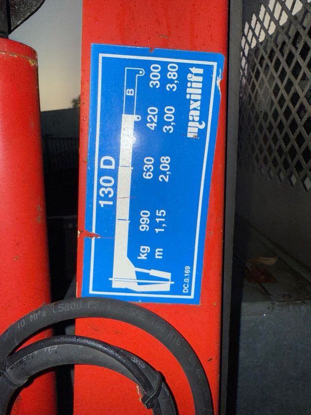 Grúa Maxilift 130 D