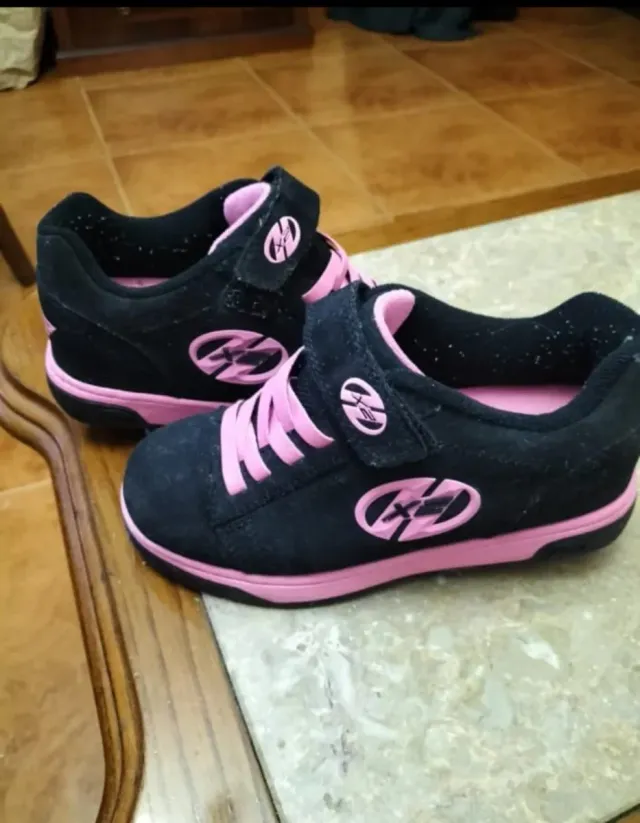 Tenis con ruedas Heelys para niña Talla 34