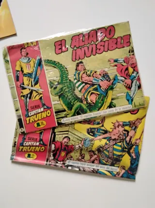 Lote 9 Cómics Capitán Trueno (3 precintados)
