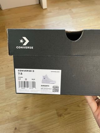 Converse gris claro nuevas